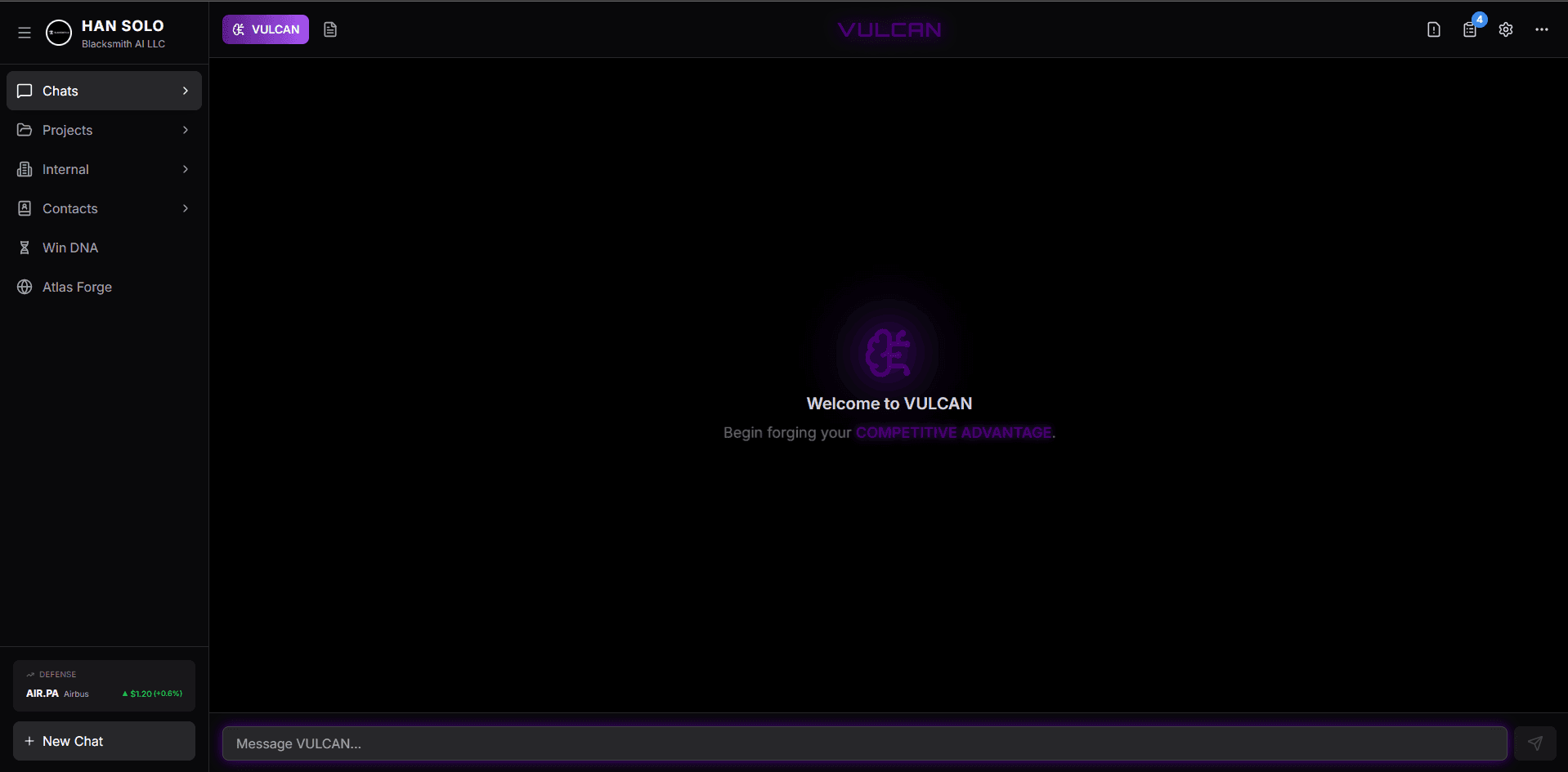 Vulcan Platform Demo